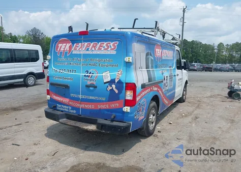 2018 Nissan Nv Cargo Nv2500 Hd Sv V6 from USA, damaged, VIN 1N6BF0KY0JN810790